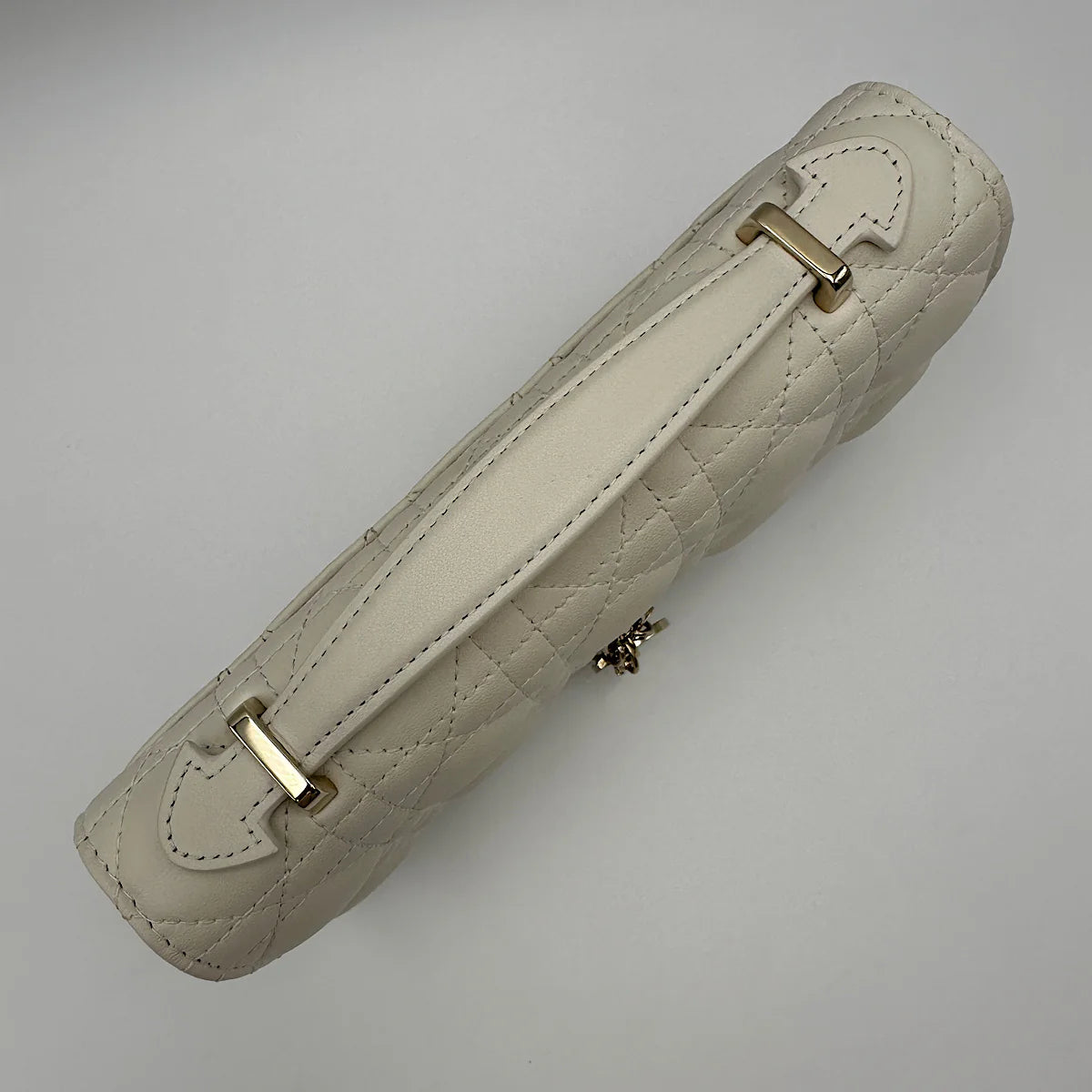 Dior My Dior Mini Bag in latte Cannage lambskin