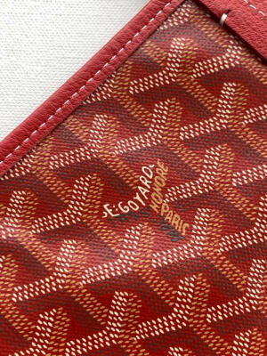 Goyard Red Anjou GM Tote bag