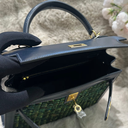 Hermes Kelly 25cm Two-Tone Gold Hardware