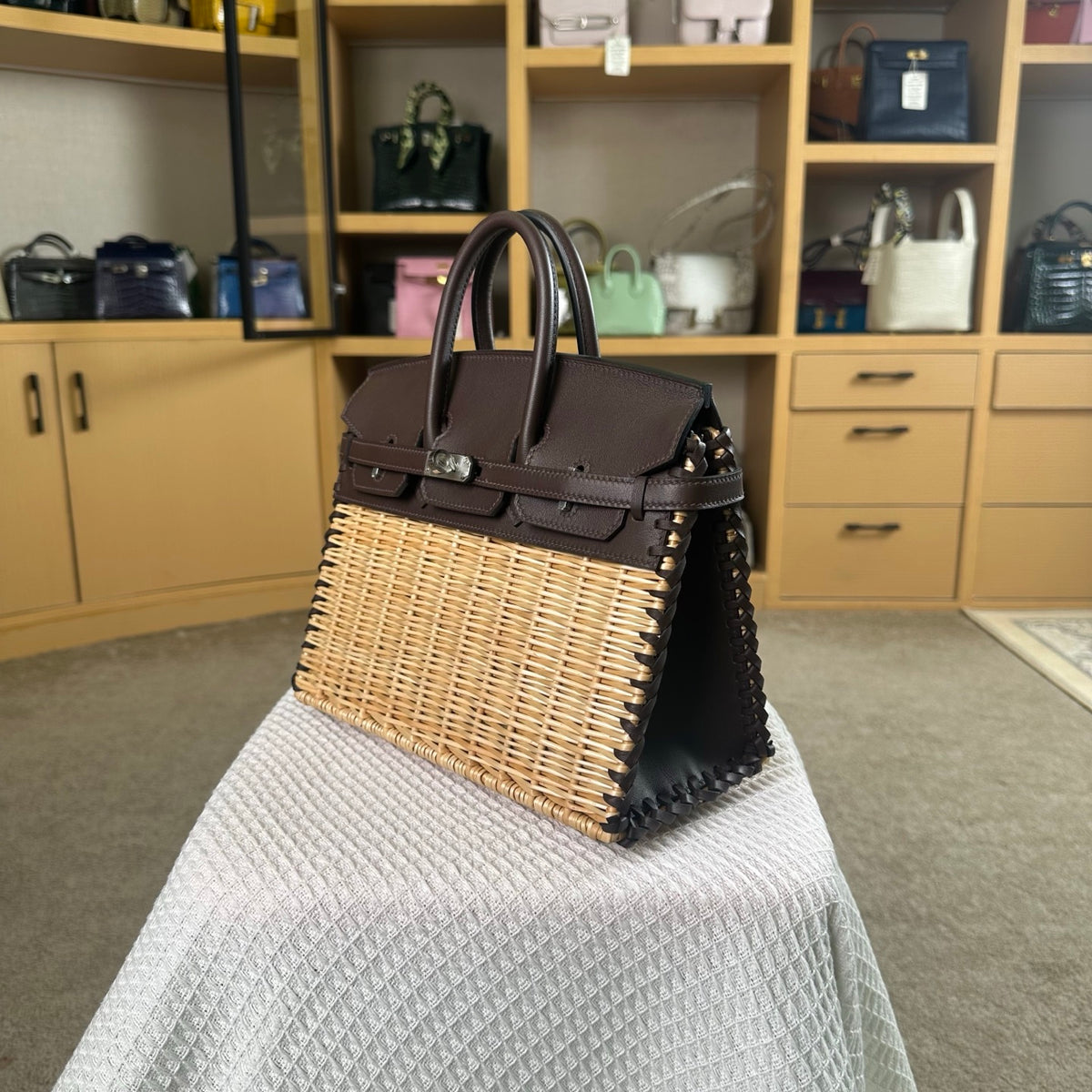 Hermes Birkin 25cm Saddle Leather