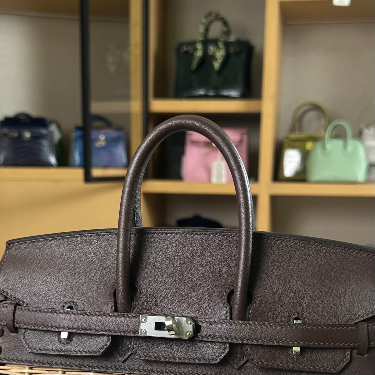 Hermes Birkin 25cm Saddle Leather