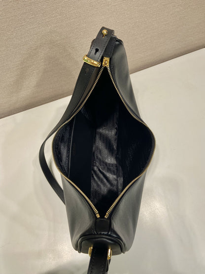 Prada Arche Small Leather Shoulder Bag