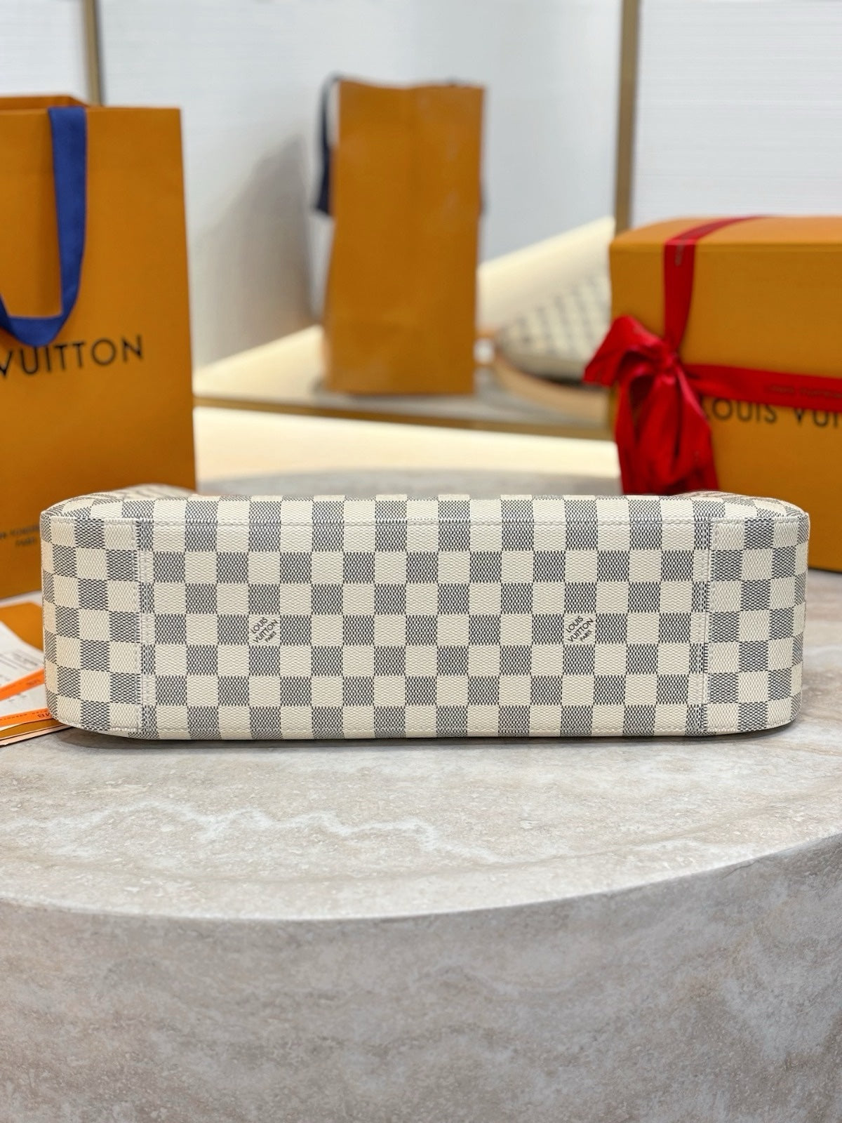 Louis Vuitton Damier Azur Slouchy MM