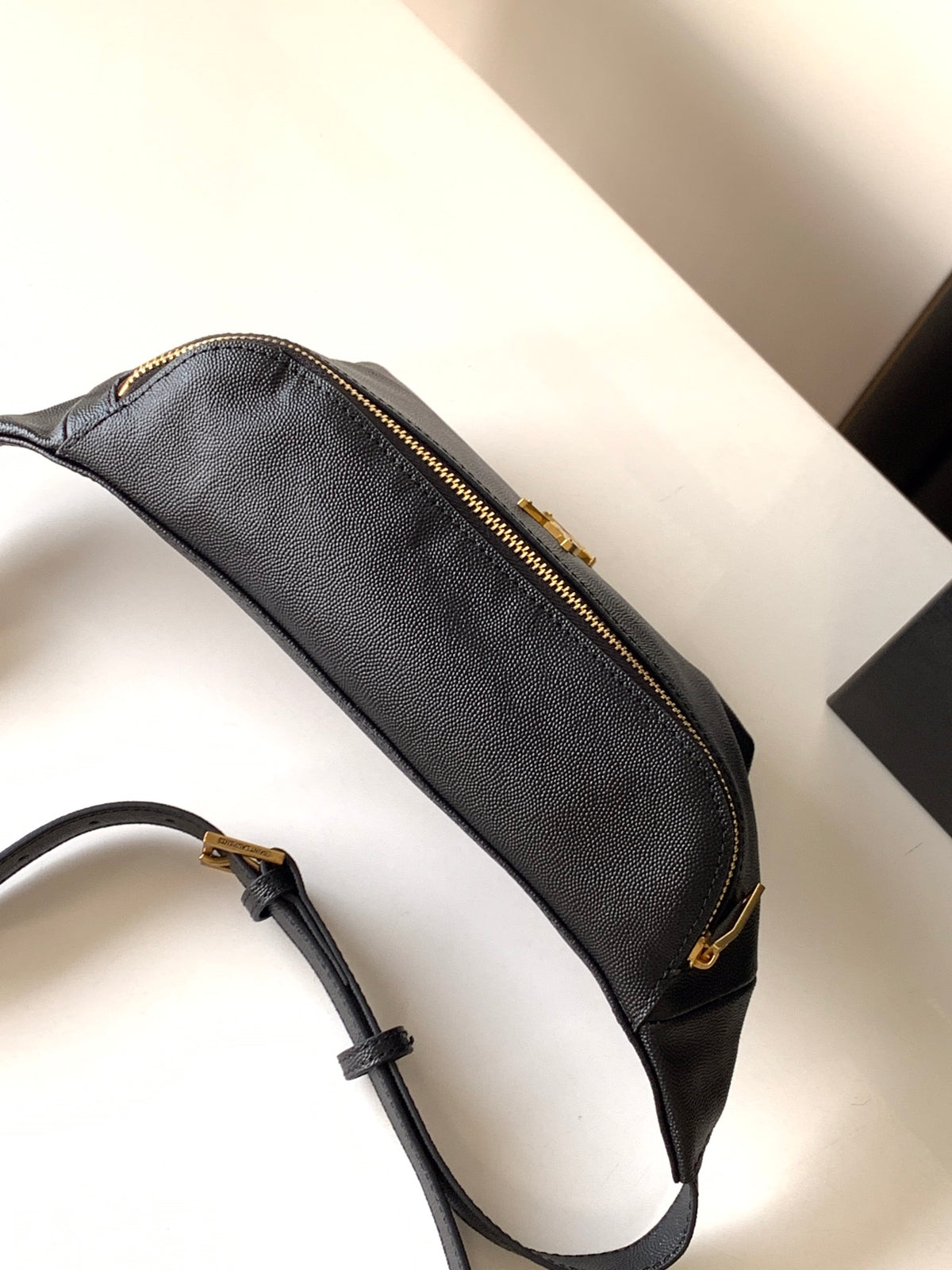 Saint Laurent Monogram Logo Fanny Pack/Belt Bag