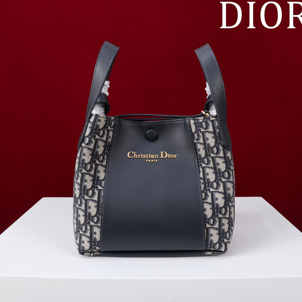 Dior Medium Signature Bucket Bag