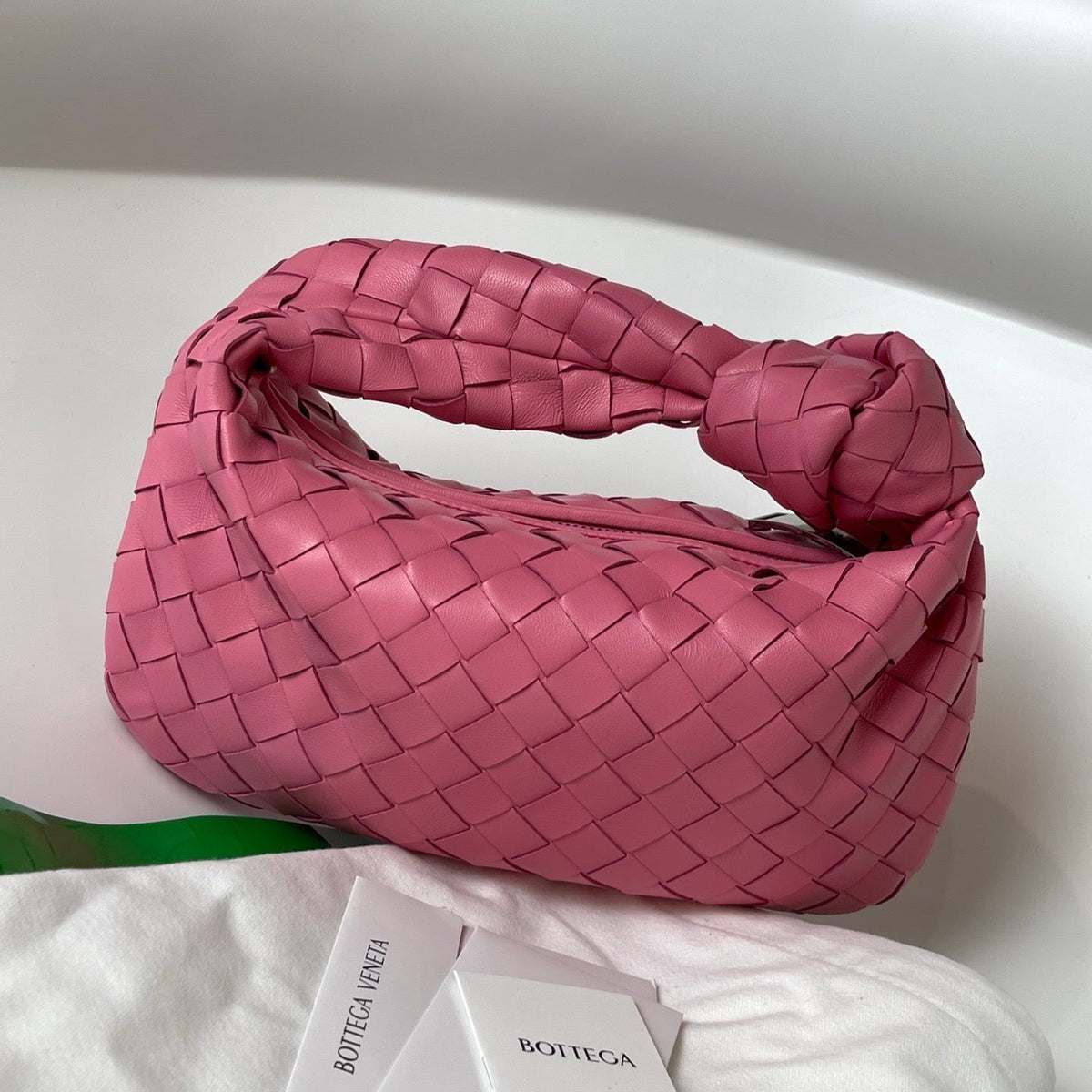 MINI JODIE 27 IN CHARM PINK LAMBSKIN