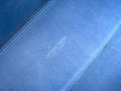 ARCO TOTE 36 IN AEGEAN BLUE CALFSKIN