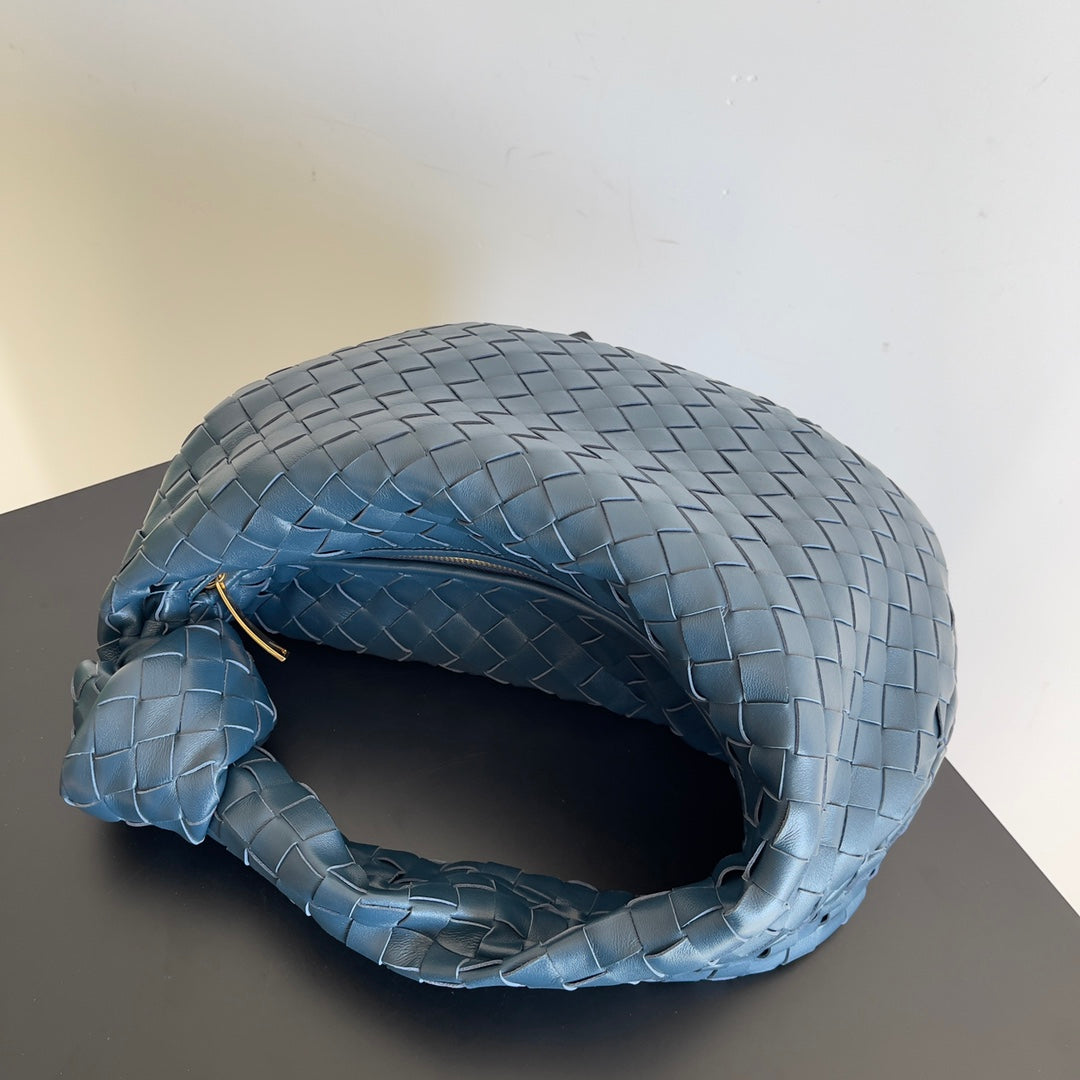 MINI JODIE 23 IN STEEL BLUE LAMBSKIN