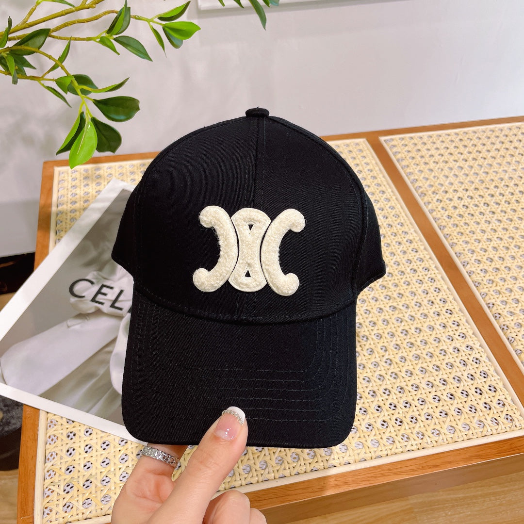 BASEBALL CAP MODEL 652274 IN BLACK FABRIC