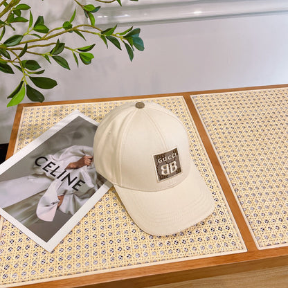 BASEBALL HAT IN BEIGE CREAM JACQUARD FABRIC 219951