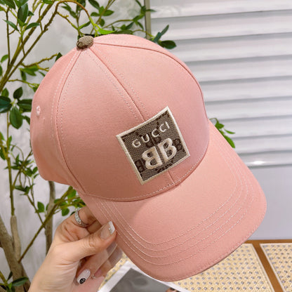 BASEBALL HAT IN PEACHY PINK JACQUARD FABRIC 219953