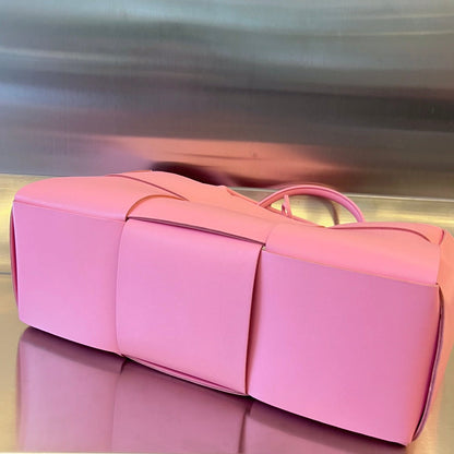 ARCO TOTE 36 IN SHOCKING PINK CALFSKIN