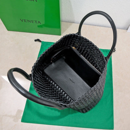 Large Cabat 45cm Black Lambskin Ghw