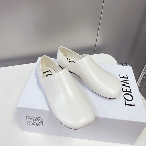 LW TOY SLIPPER WHITE CALFSKIN