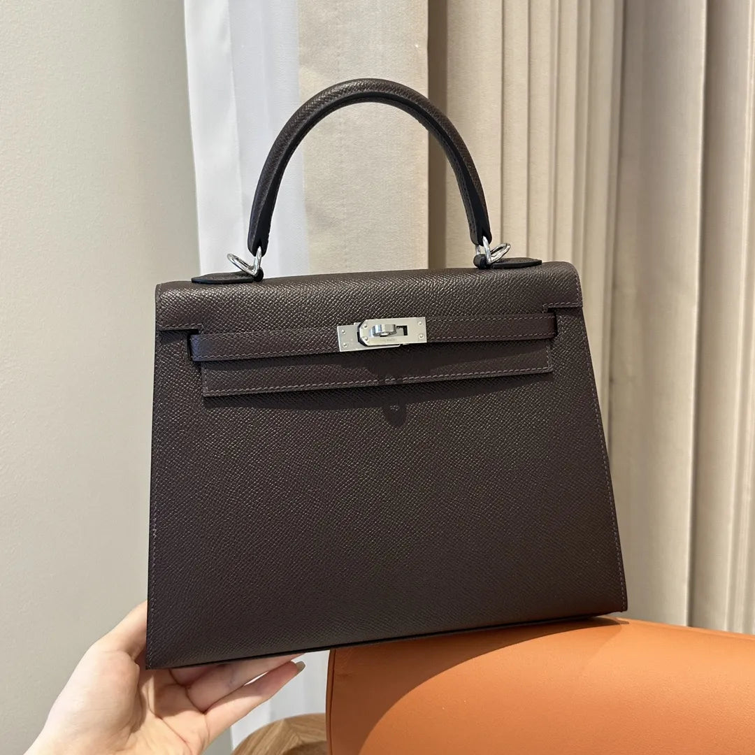HN Kelly 25 Epsom Ebene Sliver Hardware