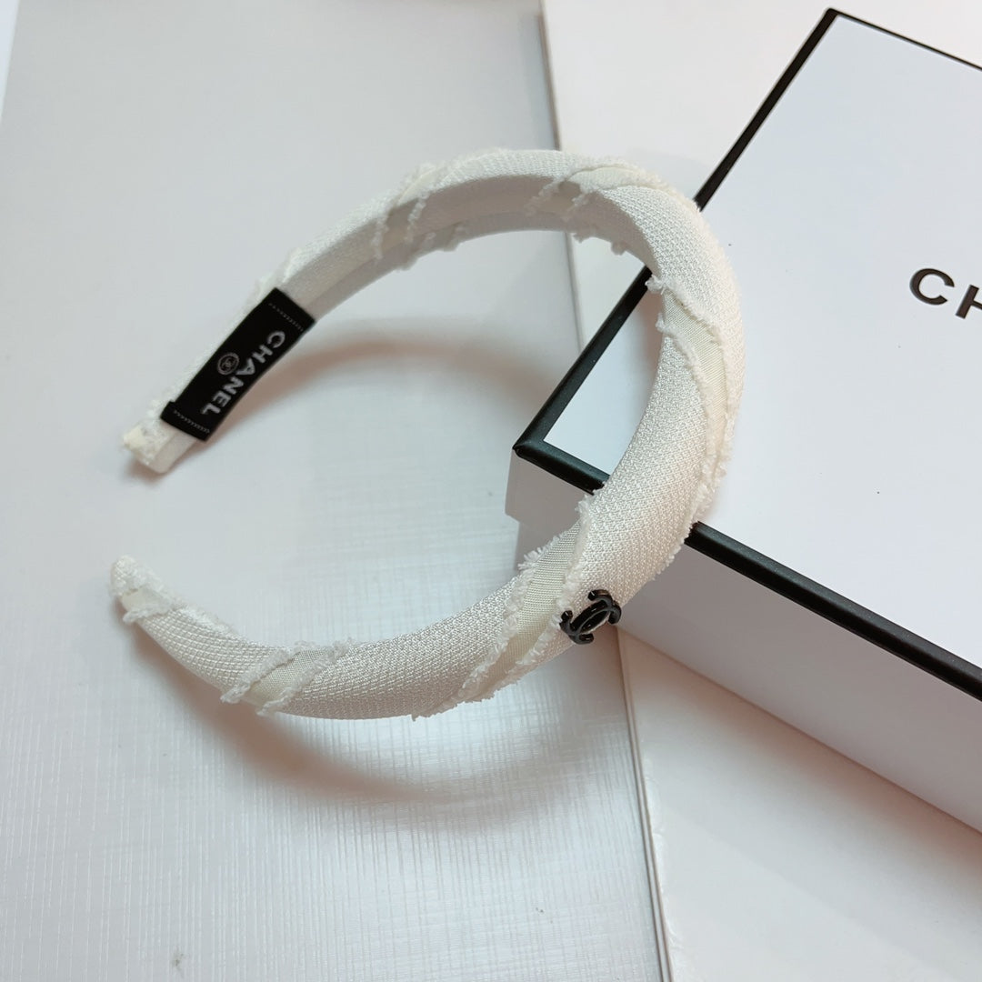 BLACK FABRIC HAIRBAND 876991