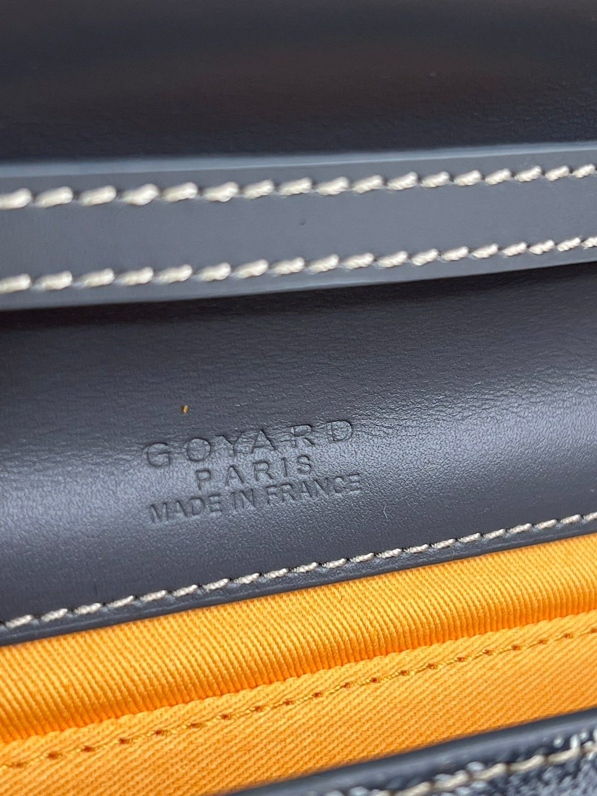 MONTE-CARLO PM CLUTCH 25 IN GRAY GOYARDINE CANVAS