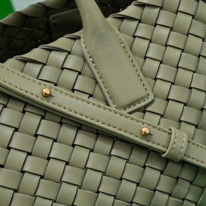 Mini Cabat 20cm Light Green Lambskin Ghw