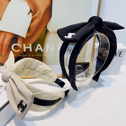 BLACK FABRIC HAIRBAND 925616