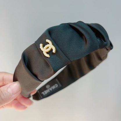 BLACK FABRIC HAIRBAND 925661