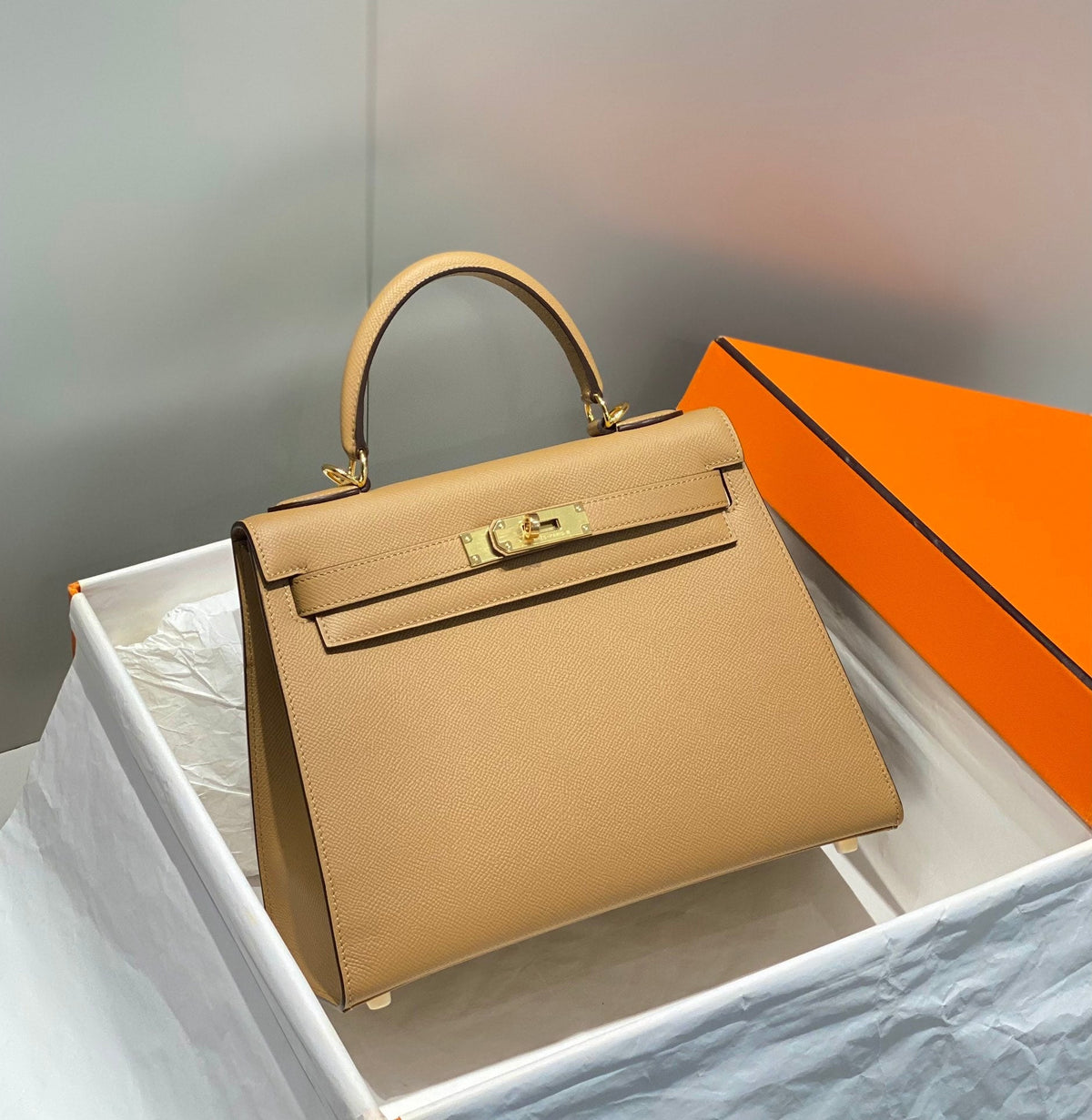 HN 28CM IN CHAI EPSOM GOLD HARDWARE