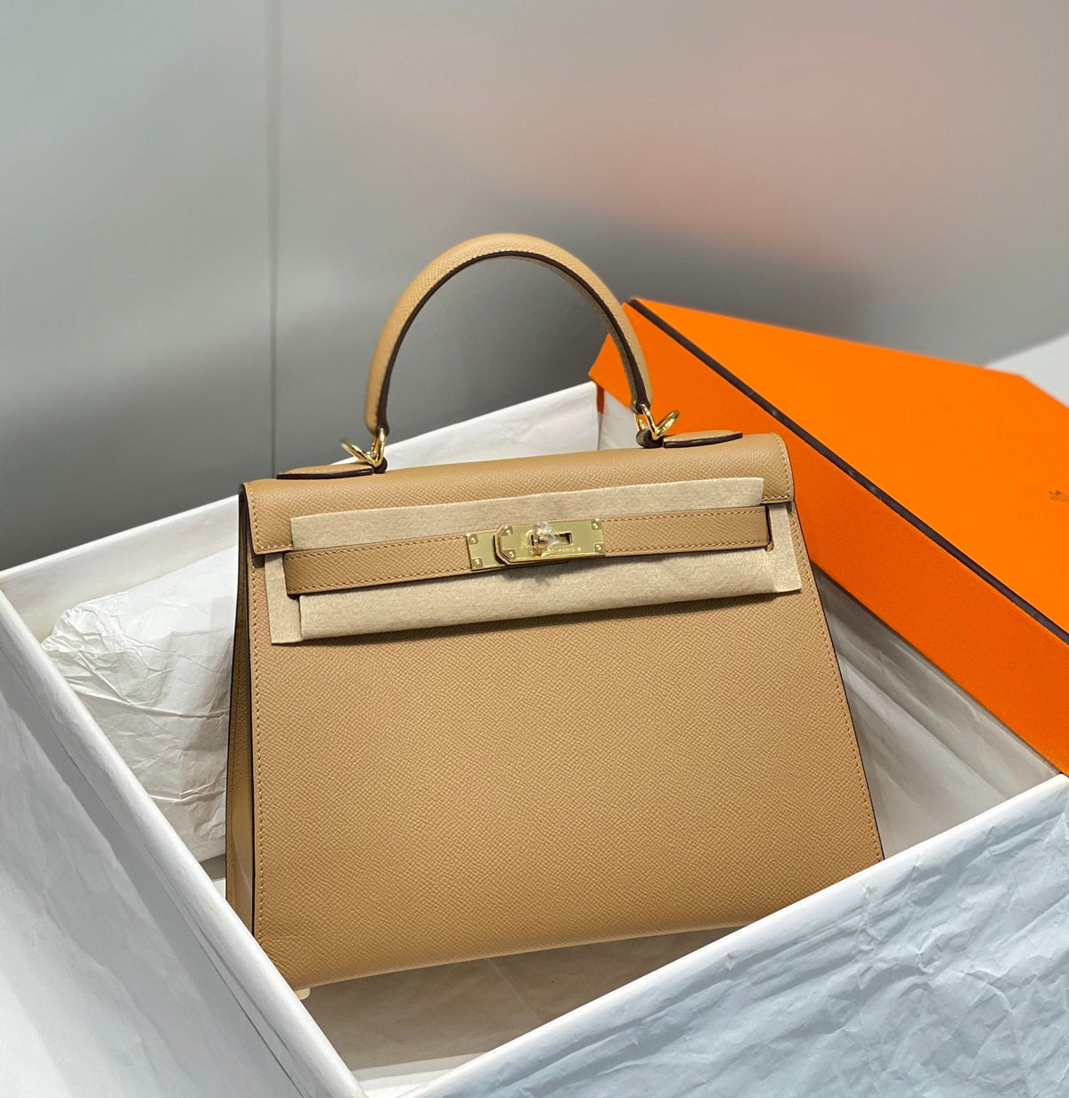 HN 28CM IN CHAI EPSOM GOLD HARDWARE