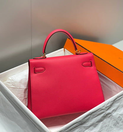 HN 28CM IN ROSE EPSOM GOLD HARDWARE