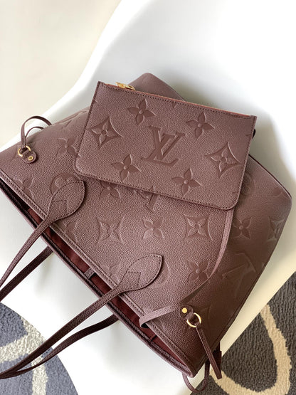 LV NEVERFULL MM WITH DUSTBAG 1854 MONOGRAM JACQUARD