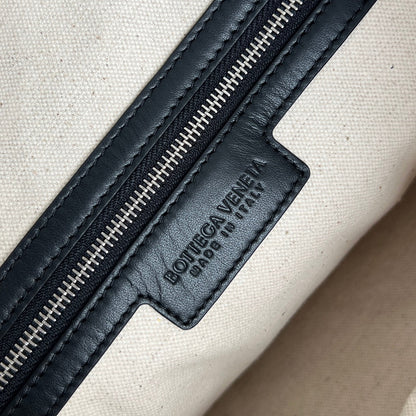 LARGE GETAWAY 39 WEEKENDER IN BLACK CALFSKIN