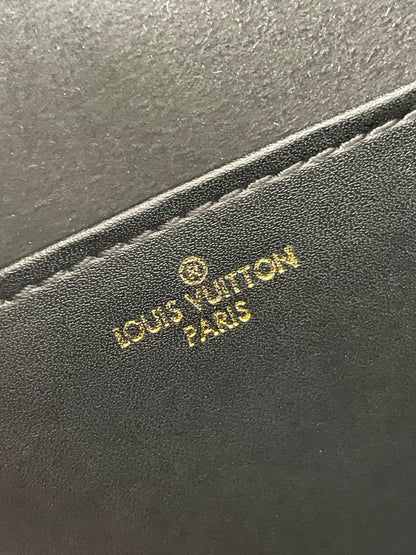 TILSITT 24 IN BROWN MONOGRAM AND MONOGRAM REVERSE CANVAS GOLD BUCKLE