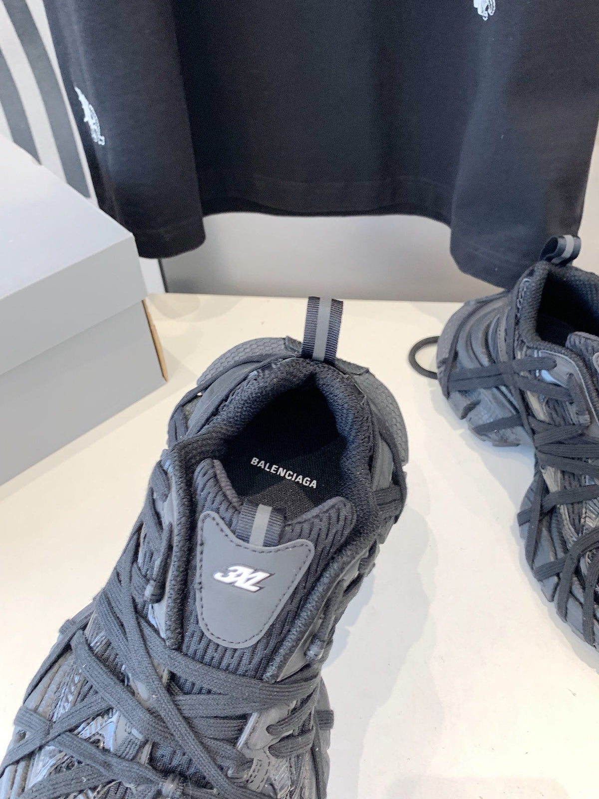 3XL EXTREME LACE BLACK SNEAKER BLACK