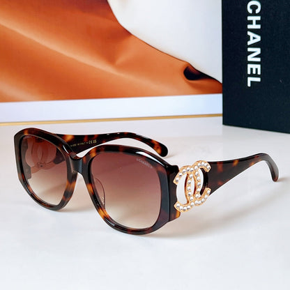 CAT EYE SUNGLASSES A71498 IN ACETATE METAL LOGO