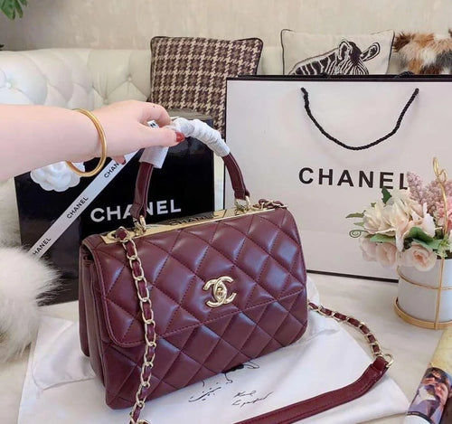 Chanel Flap Bags with Top Handle – 5 Colors