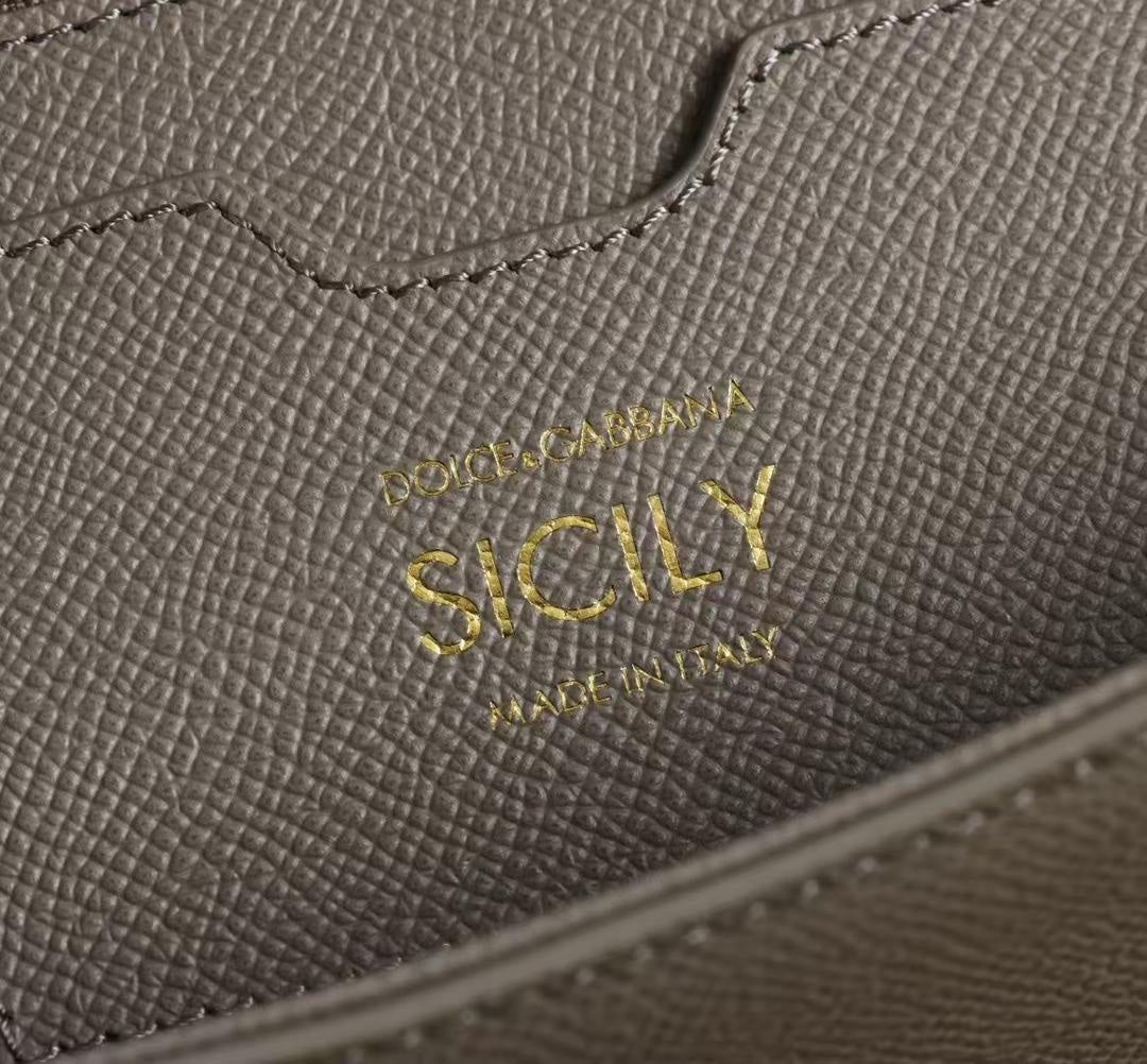 Dolce &amp; Gabbana Small Sicily handbag in dauphine calfskin