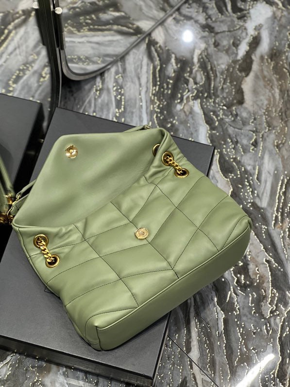 Saint Laurent  loulou puffer toy quilted leather shoulder bag