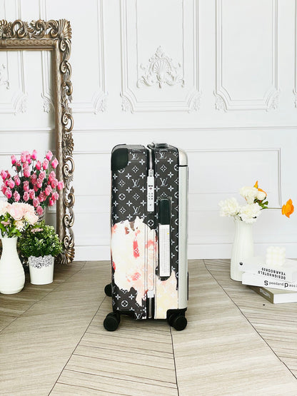 Louis Vuitton Horizon 55 rolling suitcase Aistinctive Artistic Pattern