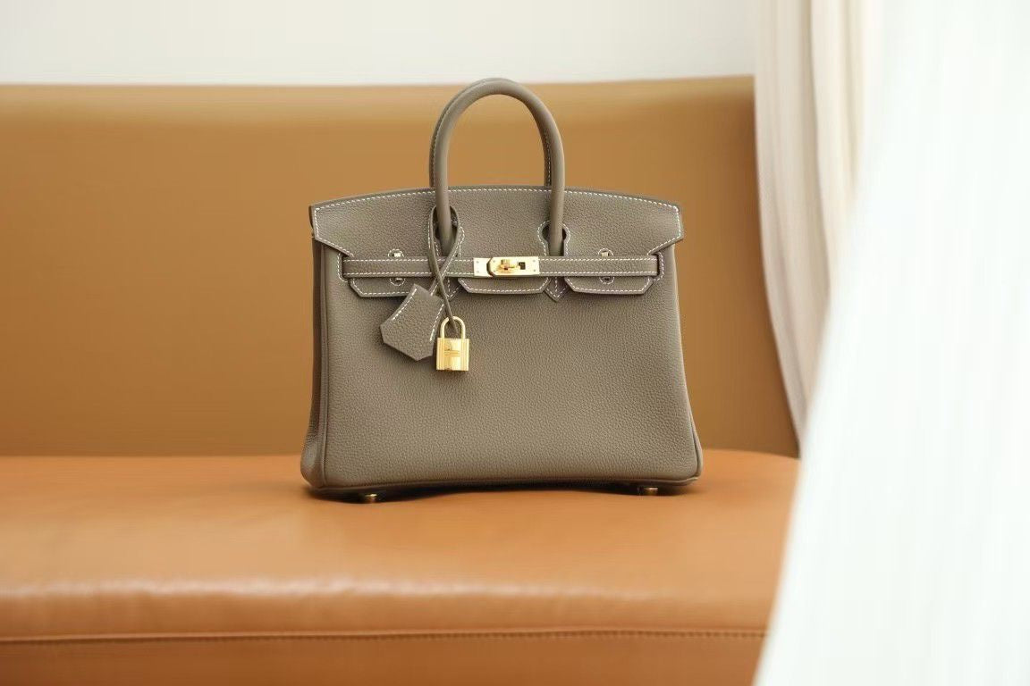 HN 30 ETOUPE EPSOM SELLIER GOLD HARDWARE