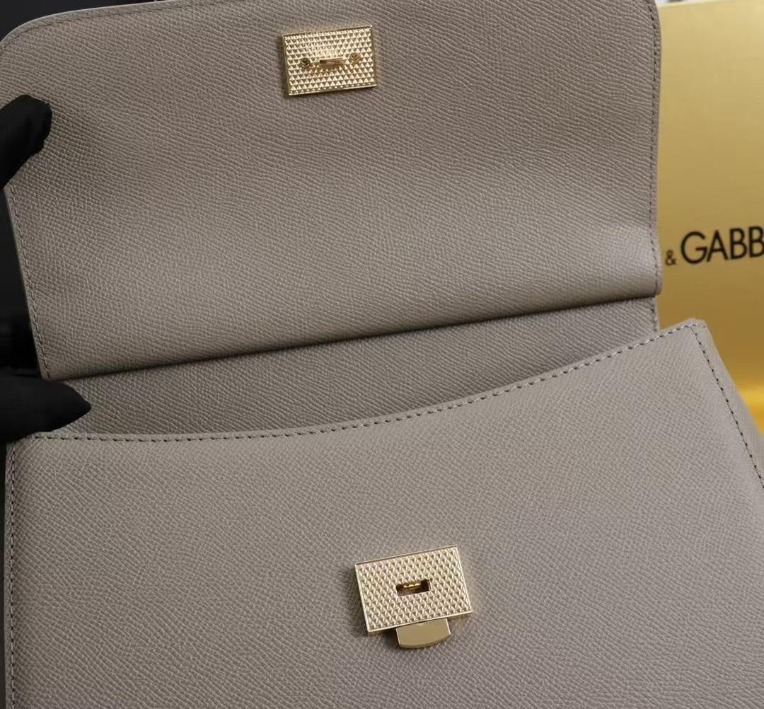 Dolce &amp; Gabbana Small Sicily handbag in dauphine calfskin