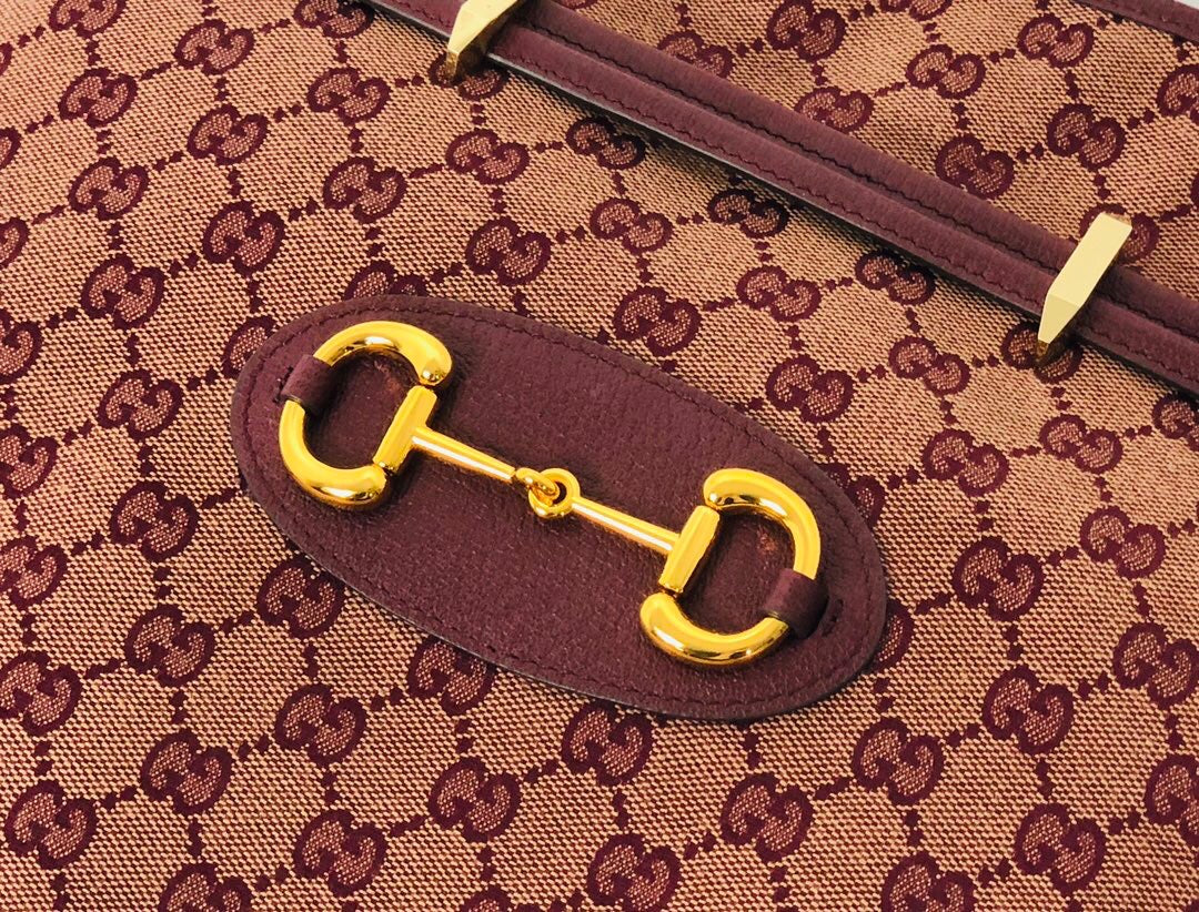 GUCCI GHW Horsebit 1955 Shoulder Bag