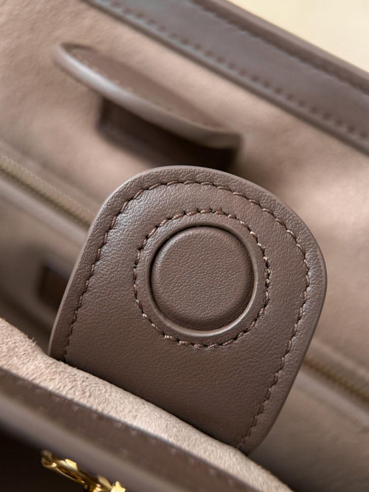Chanel Archetype Shopping Tote Brown Gold Hardware