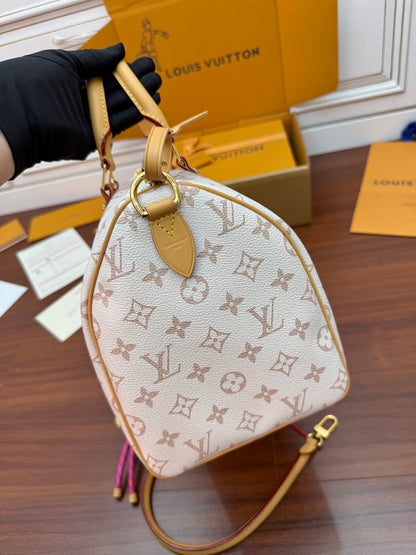 Louis Vuitton Speedy Soft 30 Lucky bag in Monogram Dune canvas