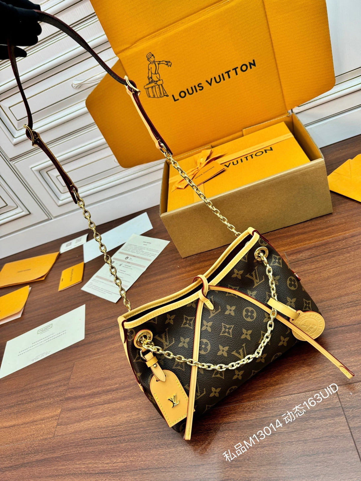 LV Carryall BB Monogram Handbag