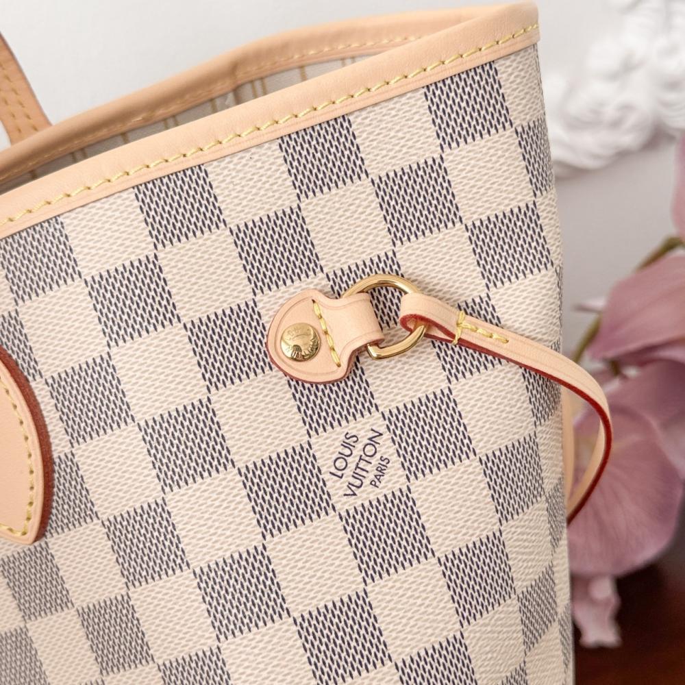 Louis Vuitton LV Neverfull Handbags Caro Pattern 32x29x17cm