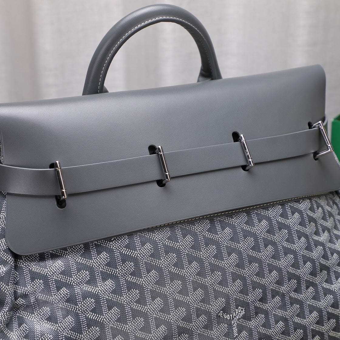 Goyard Steamer PM Grey Backpack