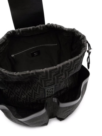 Fendi Strike Medium Black Backpack
