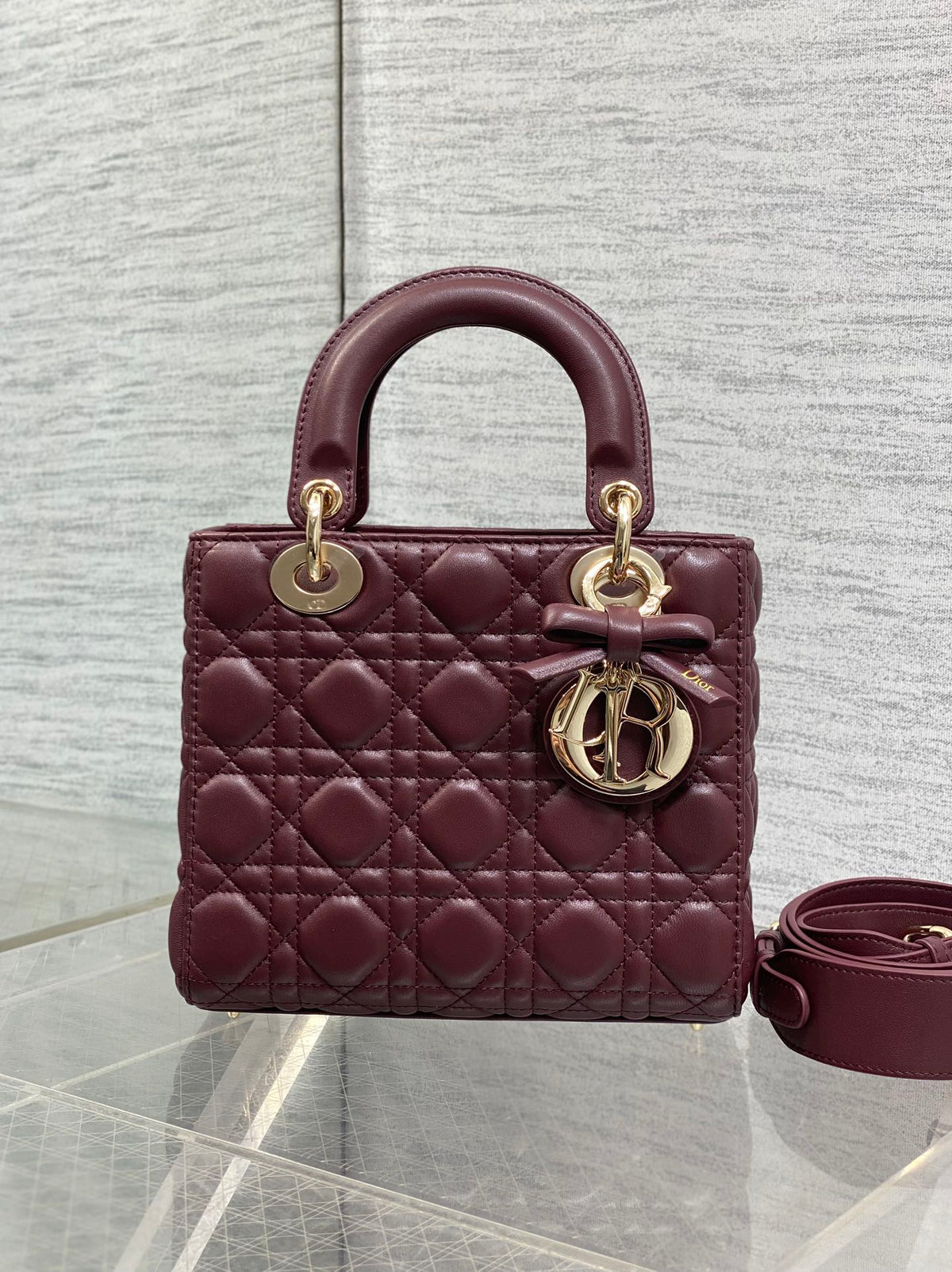 CHRISTIAN DIOR LADY DIOR SMALL
