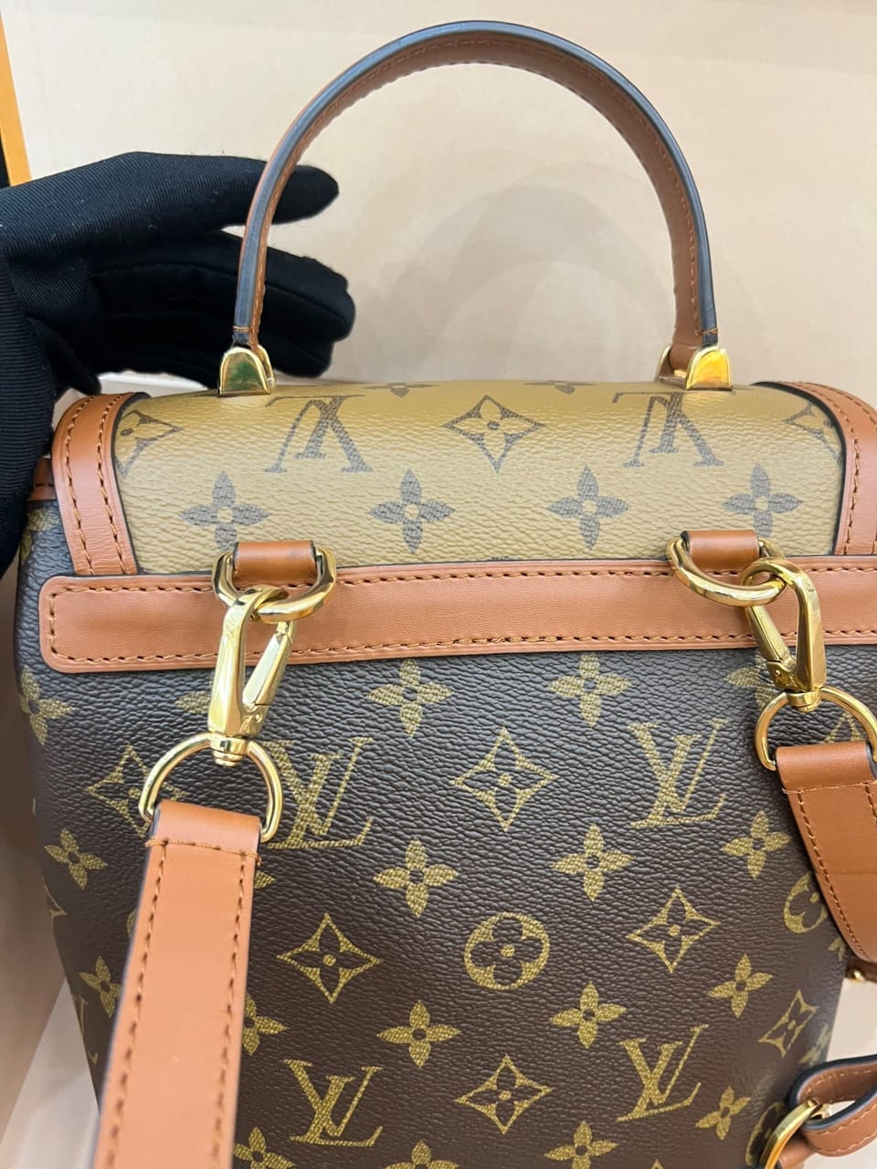 Louis Vuitton Dauphine Monogram Reverse PM backpack