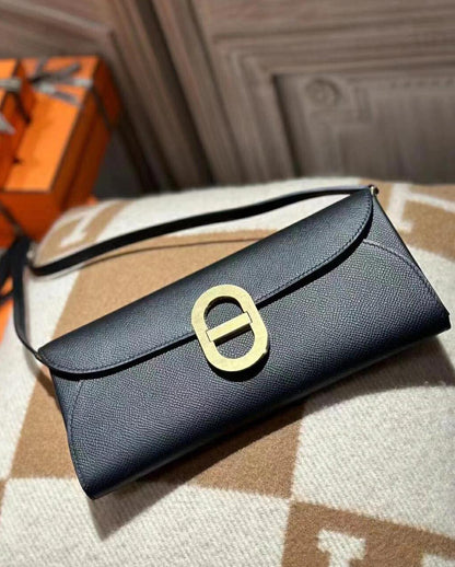 HN Maillon to go Black Epsom Gold Hardware