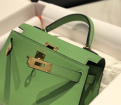 HN MINI 20 Green Gold Hardware