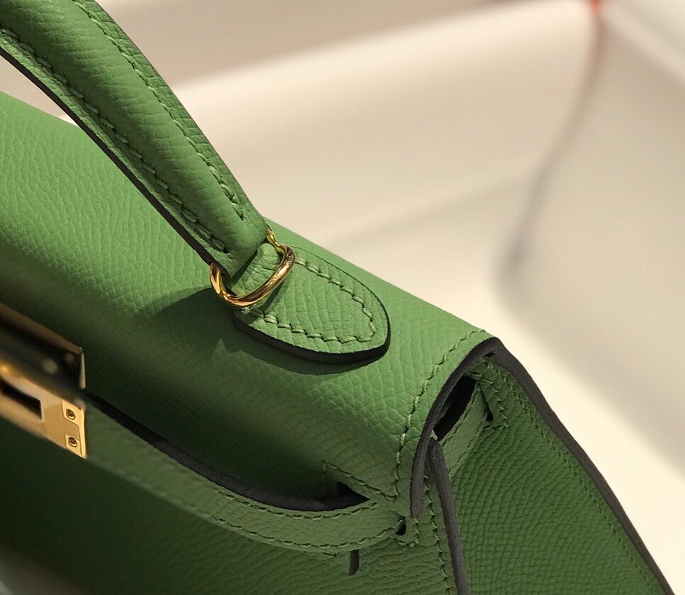 HN MINI 20 Green Gold Hardware